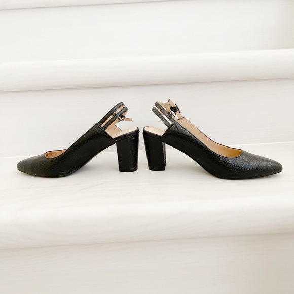 Bandolino Black Pumps | Block Heel | Sling-back - Picture 5 of 5